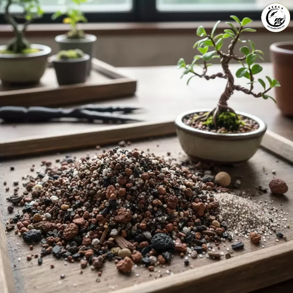 Hỗn hợp đất trồng chuyên dụng Akadama Pumice Sỏi là chìa khóa cho sự phát triển của bonsai mini