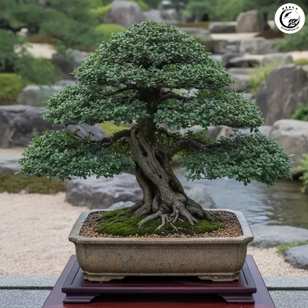 Cây Duối cổ thụ được tạo hình Bonsai thể hiện sự trường thọ và bền bỉ