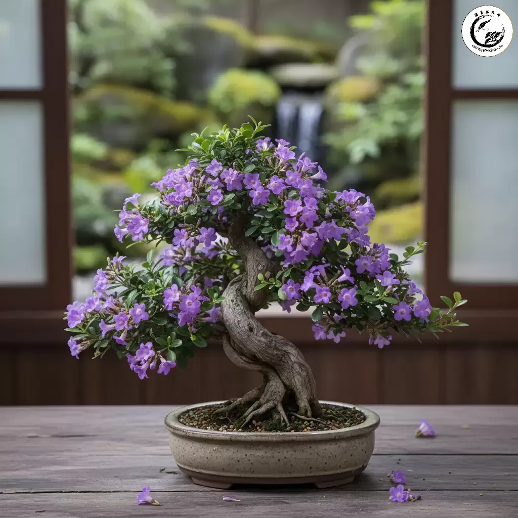 Linh Sam là một trong strongnhững mẫu bonsai mini đẹpstrong nhờ khả năng ra hoa rực rỡ và dễ tạo dáng
