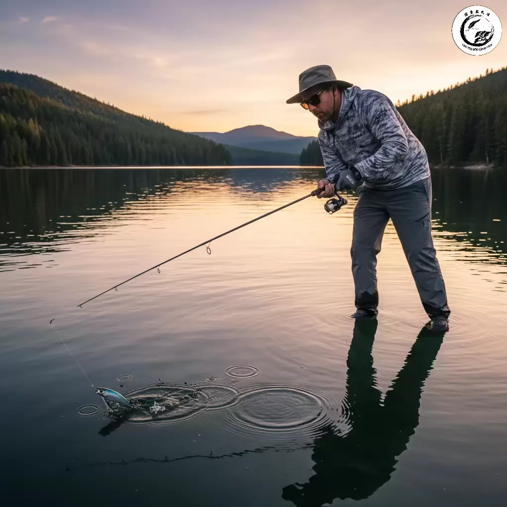 Kỹ thuật cắt giật tạo độ giúp mồi giả mô phỏng chuyển động của con mồi bị thương