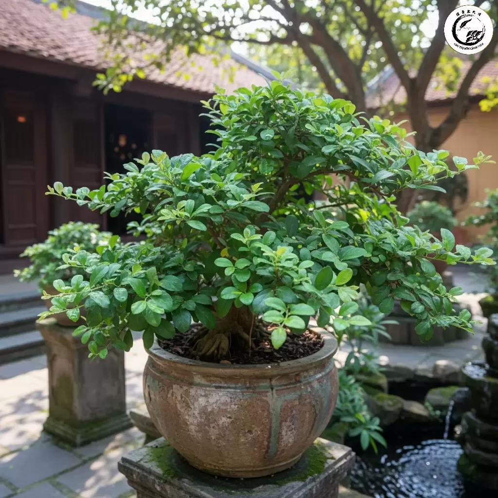 gemini_image_1767838141 Cây Duối là loại cây dễ chăm sóc tượng trưng cho sức sống bền bỉ và sự kiên cường