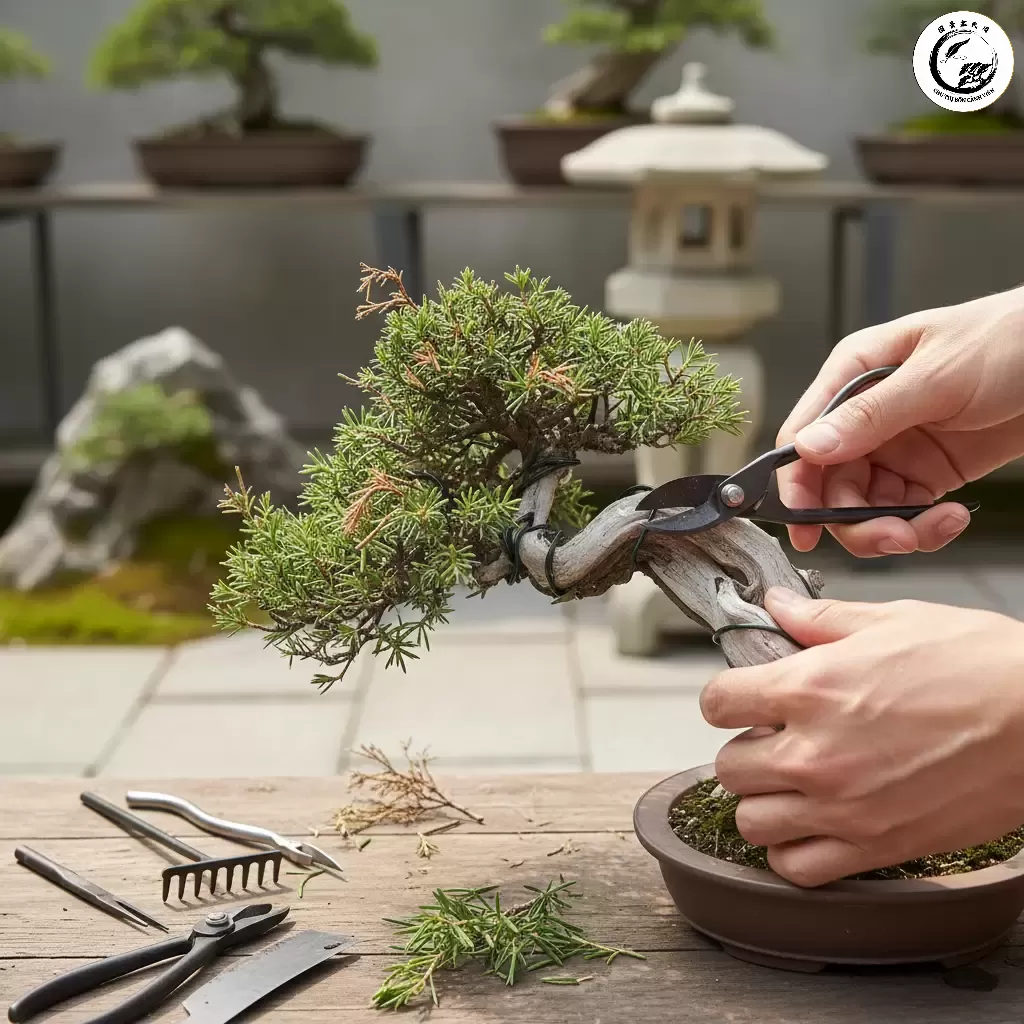 gemini_image_1767838460 Cắt tỉa định kỳ là yếu tố then chốt để duy trì form dáng và kích thích sự phát triển của lá non