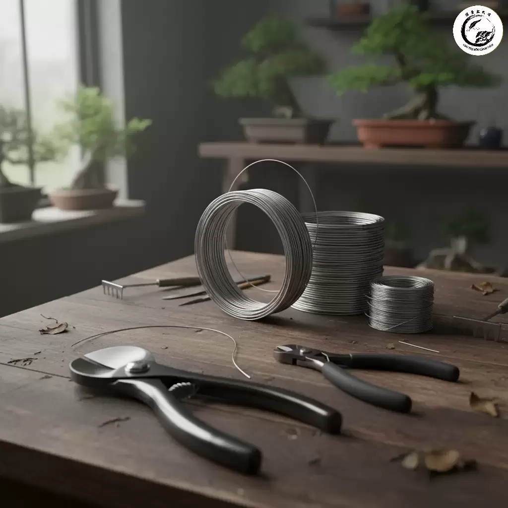 Bộ dụng cụ chuyên nghiệp giúp việc uốn dây bonsai mini trở nên dễ dàng và chính xác hơn