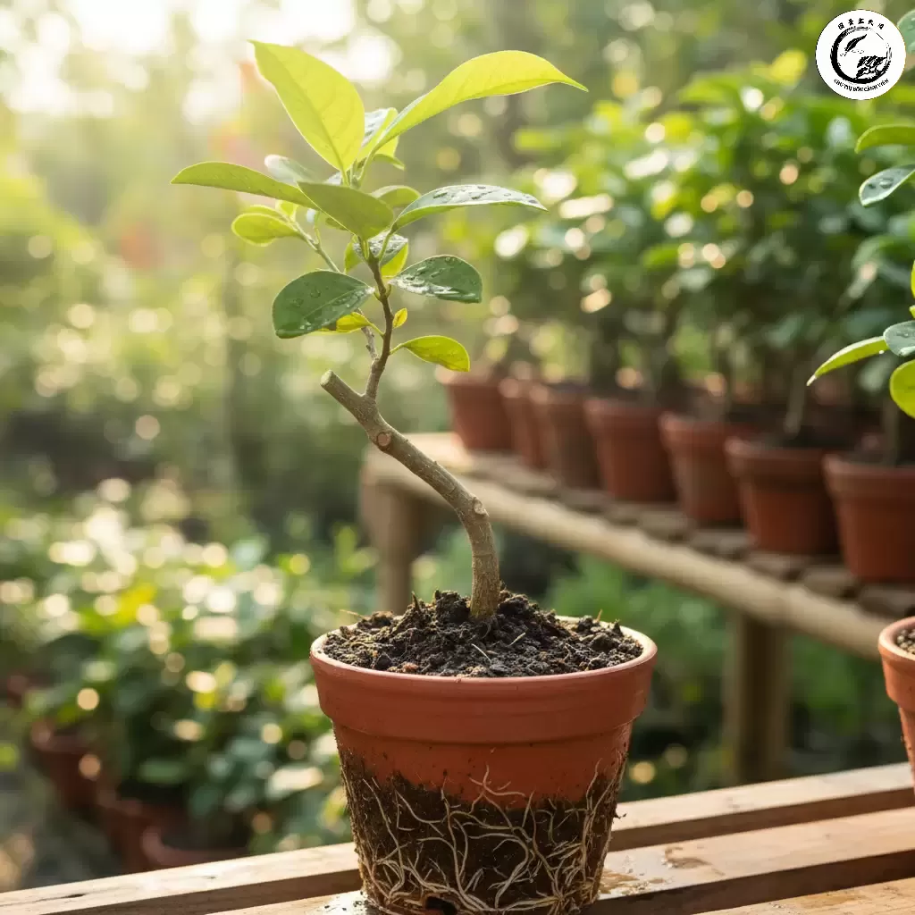 Chọn cây duối giống khỏe mạnh thân thẳng và đã được giâm cành để đảm bảo hàng rào phát triển đồng đều và nhanh chóng