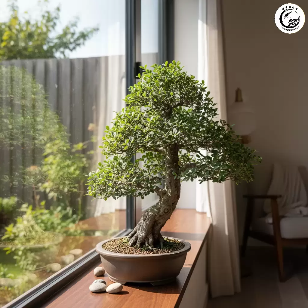 gemini_image_1767841878-1 Cây Duối trồng trong nhà cần được đặt gần cửa sổ để nhận đủ ánh sáng mặt trời
