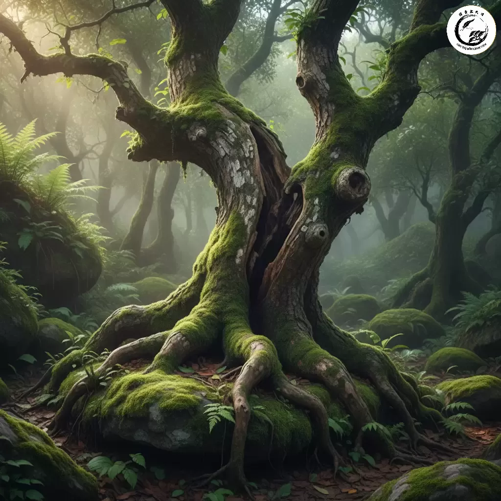 gemini_image_1767841878 Thân cây Duối với vẻ ngoài sần sùi cổ kính mang lại giá trị thẩm mỹ cao cho nghệ thuật bonsai