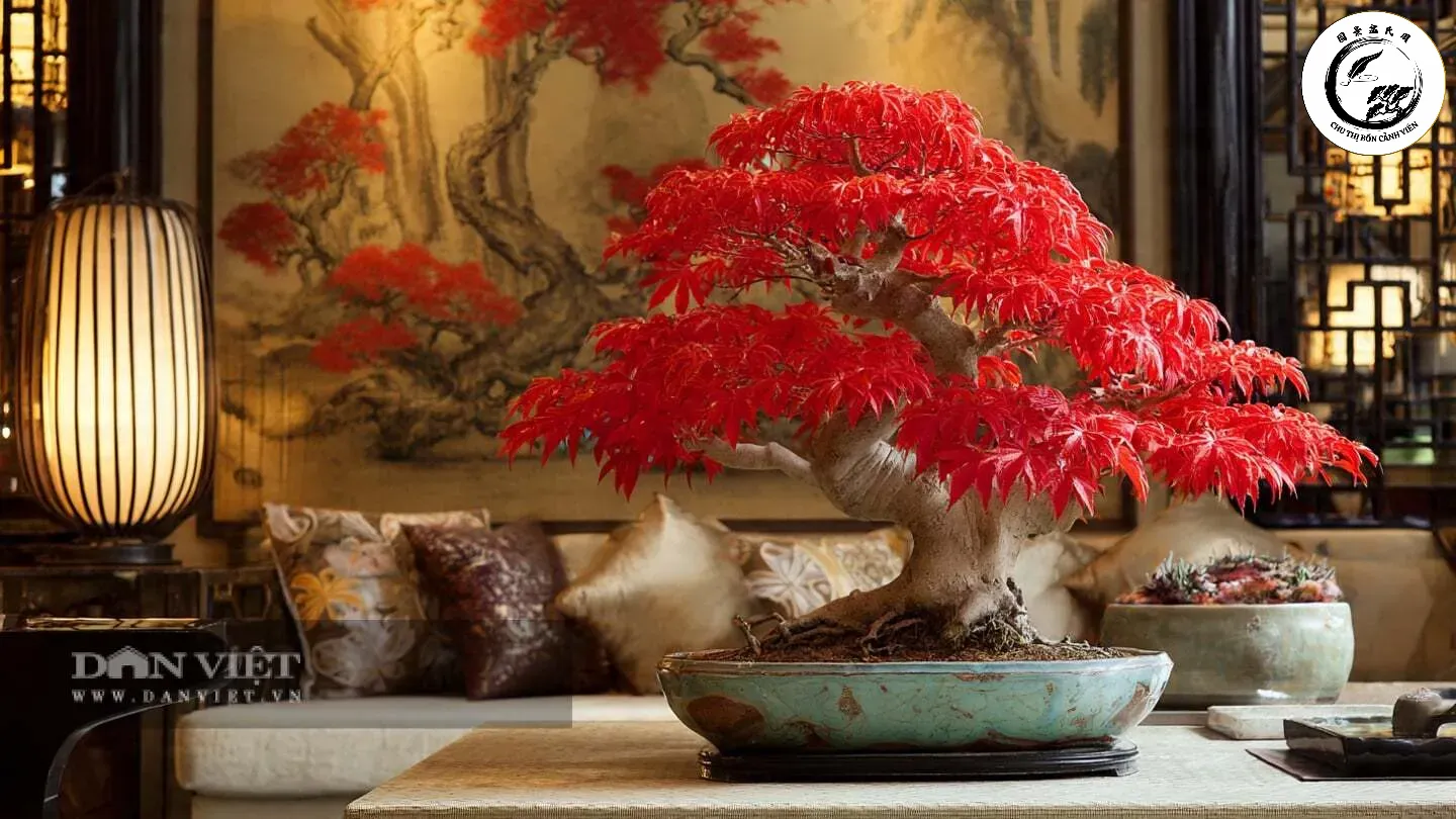 Bài trí đôn gốm bonsai trong nhà cần sự tinh tế để hòa hợp với nội thất và phong thủy