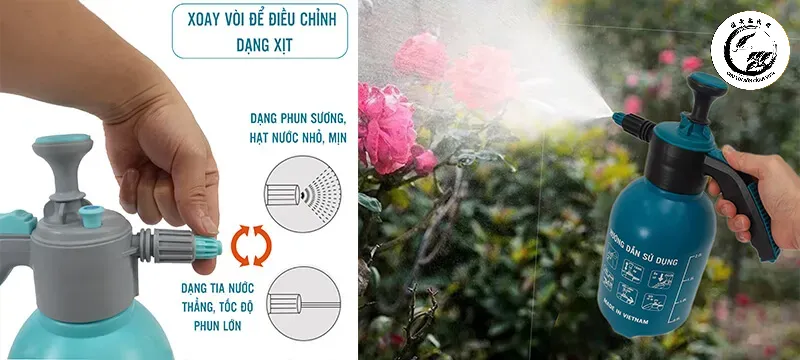binh-xit-tuoi-cay-phun-suong Chăm sóc tỉ mỉ giúp Trúc Phát Tài luôn giữ được sắc xanh kích hoạt dòng chảy tài lộc