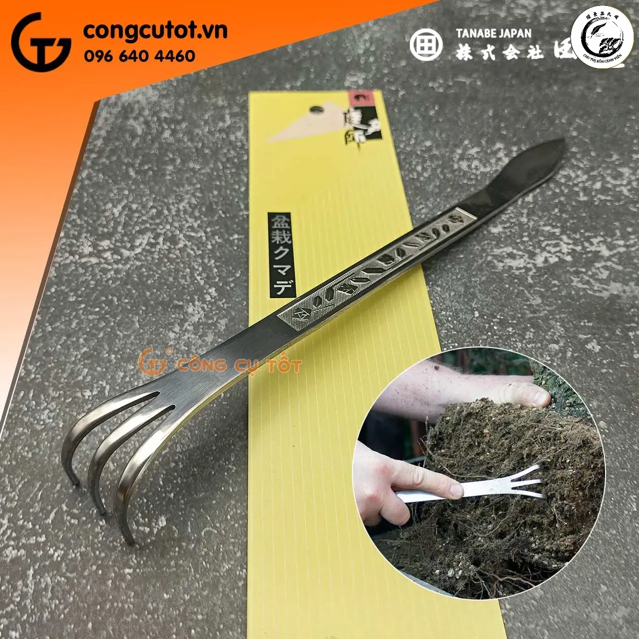 Sử dụng dụng cụ chuyên dụng giúp quá trình xử lý rễ chính xác và an toàn