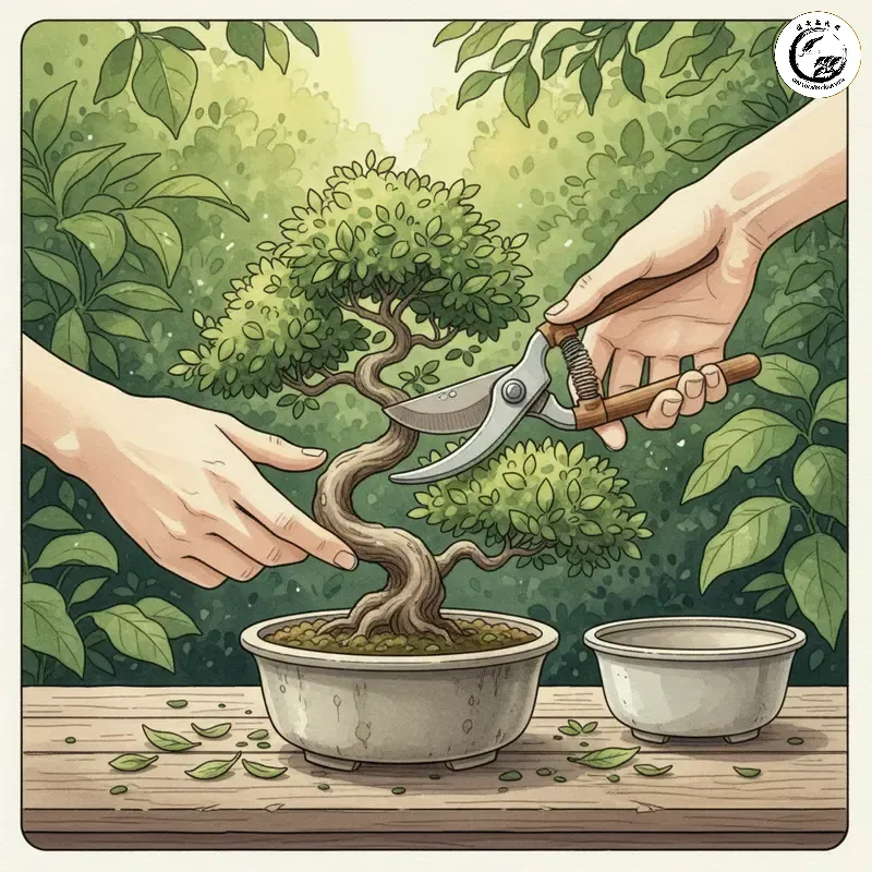 cat-tia-bonsai-co-ban Chăm sóc tỉ mỉ và bón phân đúng cách giúp phôi cây nhanh chóng đạt kích thước tiêu chuẩn