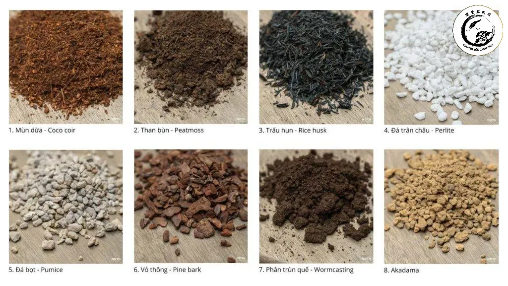 Đá Perlite là phụ gia tuyệt vời giúp duy trì độ tơi xốp lâu dài cho xơ dừa